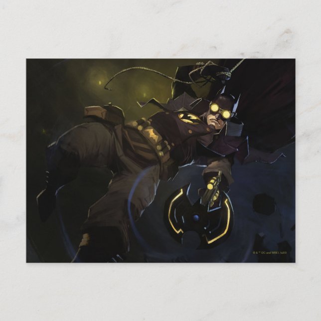 Infinite Crisis Gaslight Batman Illustration Postcard (Front)