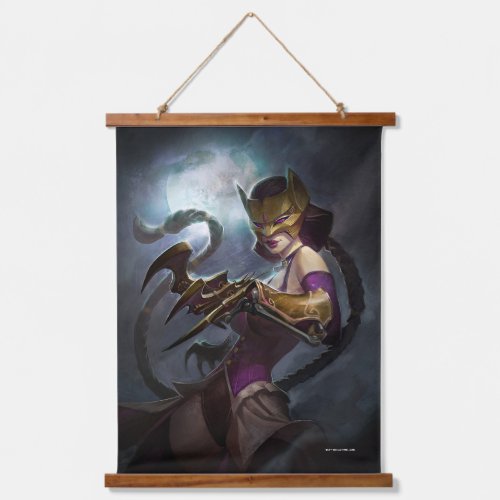 Infinite Crisis Gaslight Catwoman Illustration Hanging Tapestry