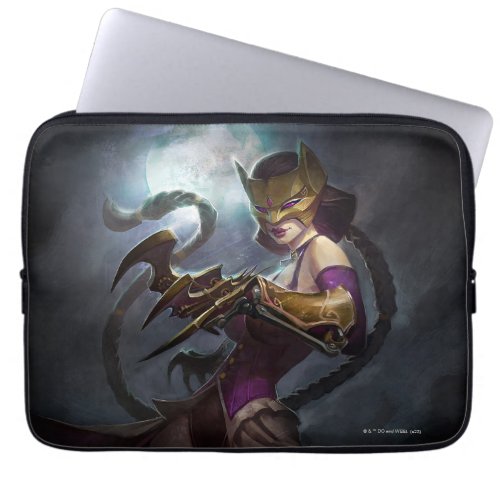 Infinite Crisis Gaslight Catwoman Illustration Laptop Sleeve