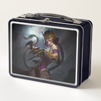 Infinite Crisis Gaslight Catwoman Illustration Metal Lunch Box