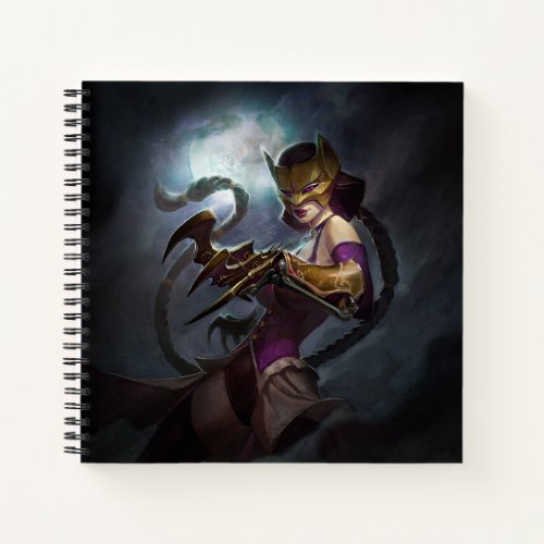 Infinite Crisis Gaslight Catwoman Illustration Notebook