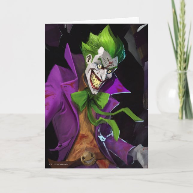 Infinite Crisis Joker Illustration Card (Front)