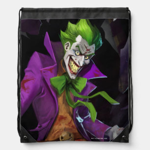 Infinite Crisis Joker Illustration Drawstring Bag