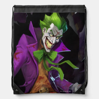 Infinite Crisis Joker Illustration Drawstring Bag