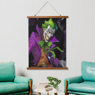 Infinite Crisis Joker Illustration Hanging Tapestry
