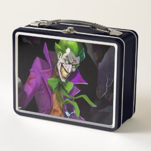 Infinite Crisis Joker Illustration Metal Lunch Box
