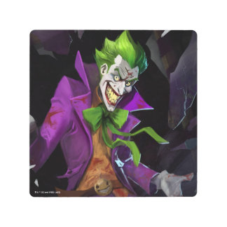 Infinite Crisis Joker Illustration Metal Print