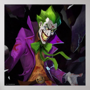 Infinite Crisis Joker Illustration Poster