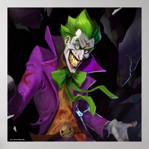 Infinite Crisis Joker Illustration Poster