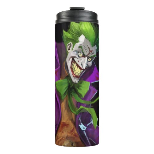 Infinite Crisis Joker Illustration Thermal Tumbler