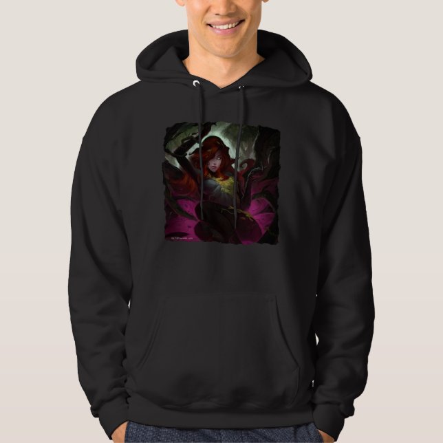 Infinite Crisis Poison Ivy Illustration Hoodie (Front)