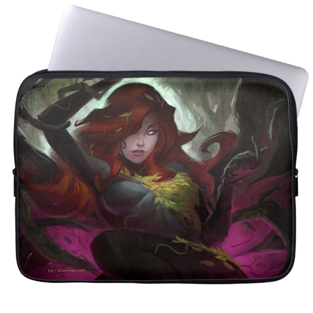 Infinite Crisis Poison Ivy Illustration Laptop Sleeve (Front)