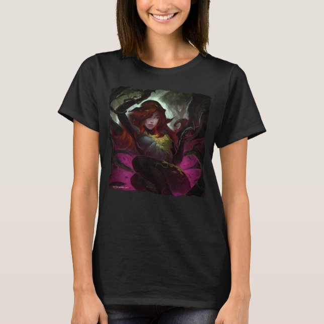Infinite Crisis Poison Ivy Illustration T-Shirt (Front)
