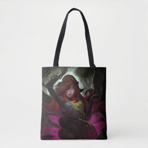 Infinite Crisis Poison Ivy Illustration Tote Bag