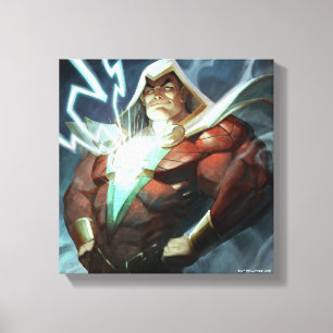 Infinite Crisis Shazam Illustration Canvas Print