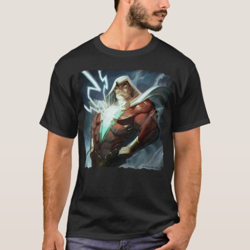 Infinite Crisis Shazam Illustration T_Shirt