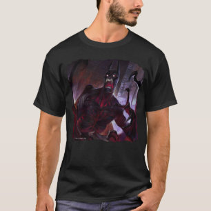 Infinite Crisis Vampire Batman Illustration T-Shirt