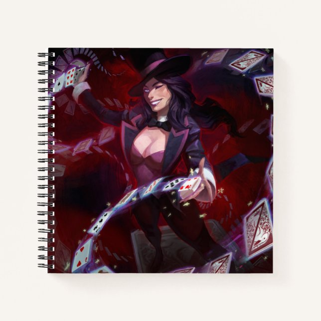 Infinite Crisis Zatanna Illustration Notebook (Front)