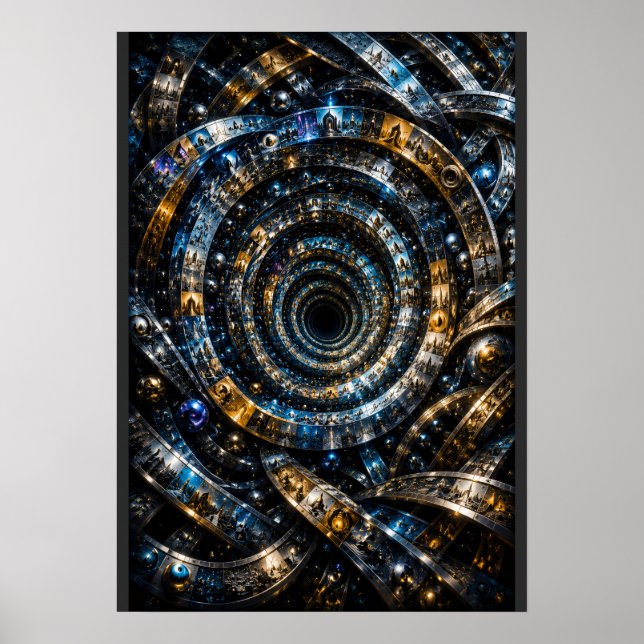 Infinite Dimensional Vortex Poster (Front)