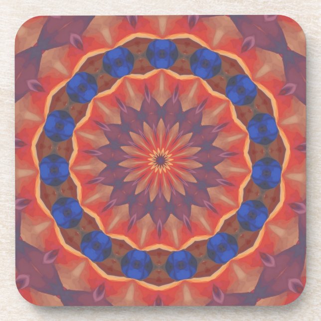 Infinite Diversities Mandala Coaster (Front)