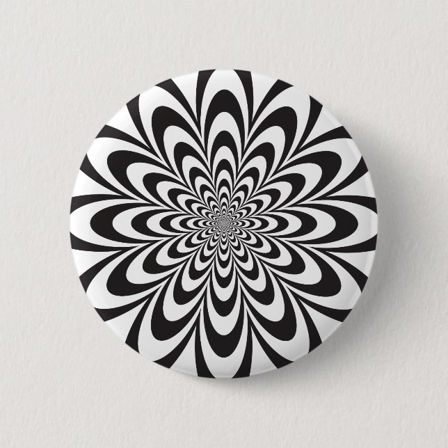Infinite Flower Button (Front)