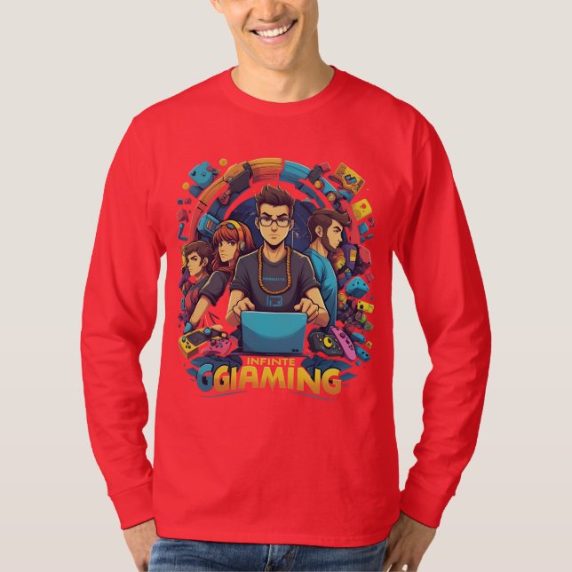 Infinite Gaming Realm T-Shirt (Front)