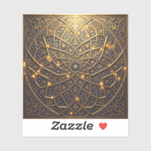 Infinite Geometry – Islamic Geometric Pattern Sticker