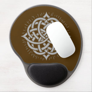 Infinite Harmony: Sacred Mandala Celtic Symbol Art Gel Mouse Pad