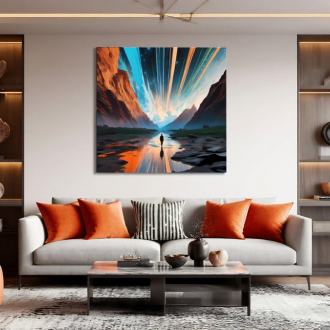 Infinite Horizon Canvas Print (Creator Uploaded)