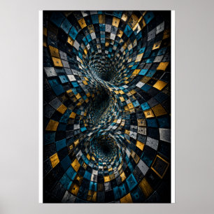 Infinite Illusion Vortex Poster