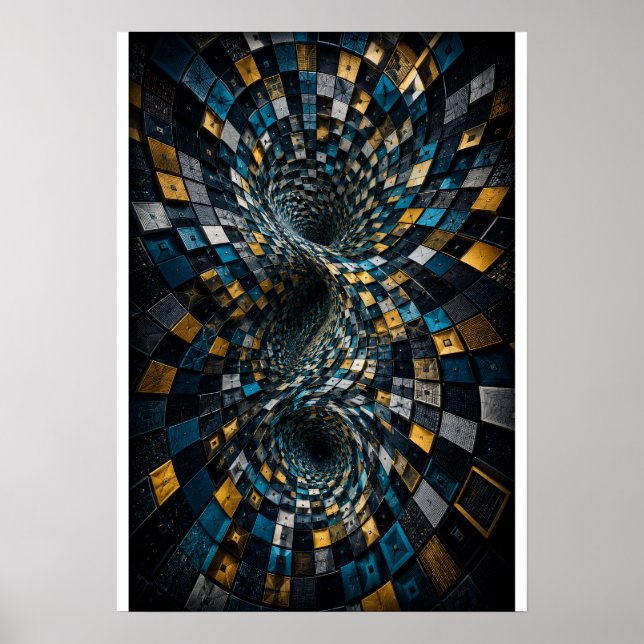 Infinite Illusion Vortex  Poster (Front)
