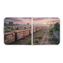 Infinite Journey Urban Ruins Graffiti Train  
