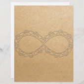 Infinite Love Dog Paw Print (Front/Back)