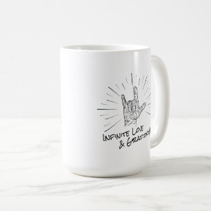 Infinite Love & Gratitude 15th Anniversary Mug