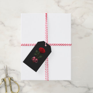 Infinite Love Rose Gift Tags