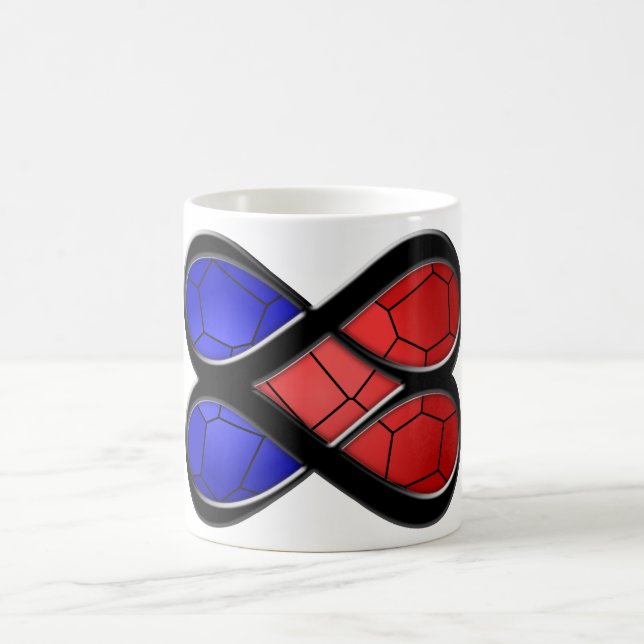 Infinite Love Stained Glass Coffee Mug (Center)