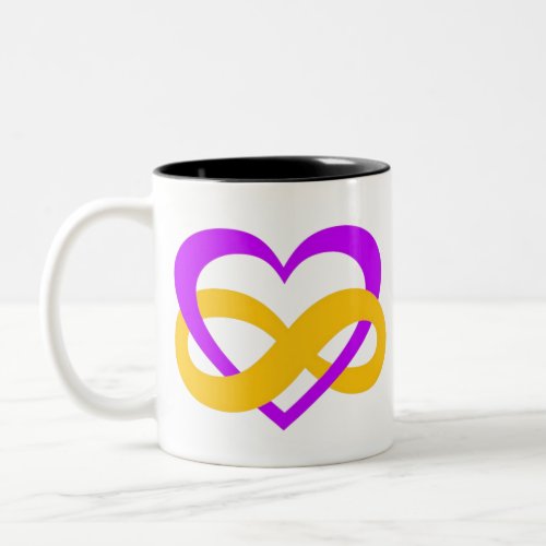 Infinite Love Symbol Two_Tone Coffee Mug