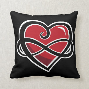 Infinite Love Throw Pillow