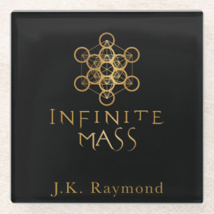 Infinite Mass Glass Coaster