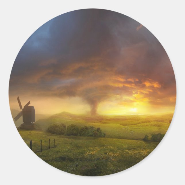 Infinite Oz Classic Round Sticker (Front)