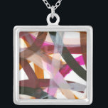 Infinite Path II Silver Plated Necklace<br><div class="desc">Home Décor</div>