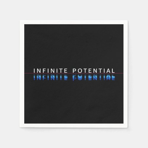 Infinite Potential Glitch Napkin
