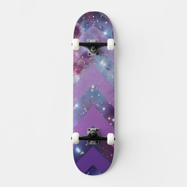 Infinite Purple Skateboard Deck (Front)