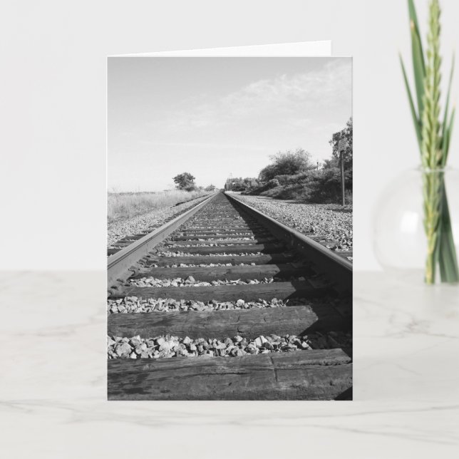 Infinite Railroad Greeting Card,Note Card (Front)