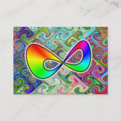 Infinite Rainbow Business Card