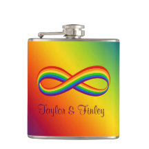      Infinite Rainbow Love Symbol Custom Gay Pride