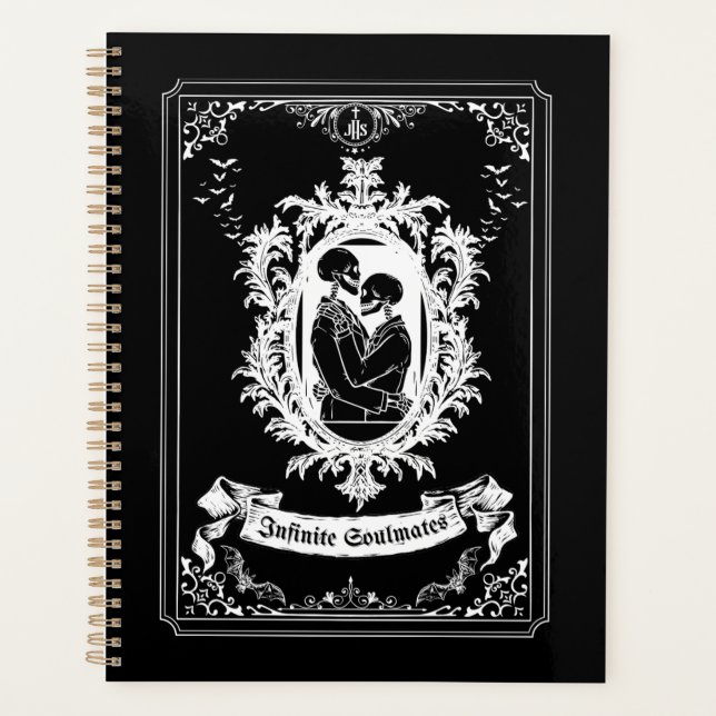 Infinite Soulmates Spiral Notebook (Front)