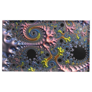 Infinite Spiral Realms Place Card Holder