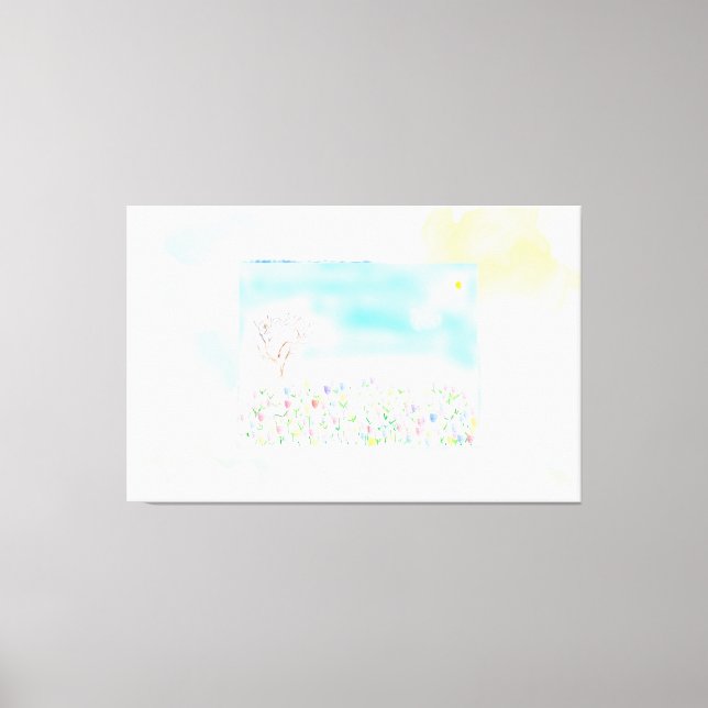 Infinite Spring Canvas Print (Front)