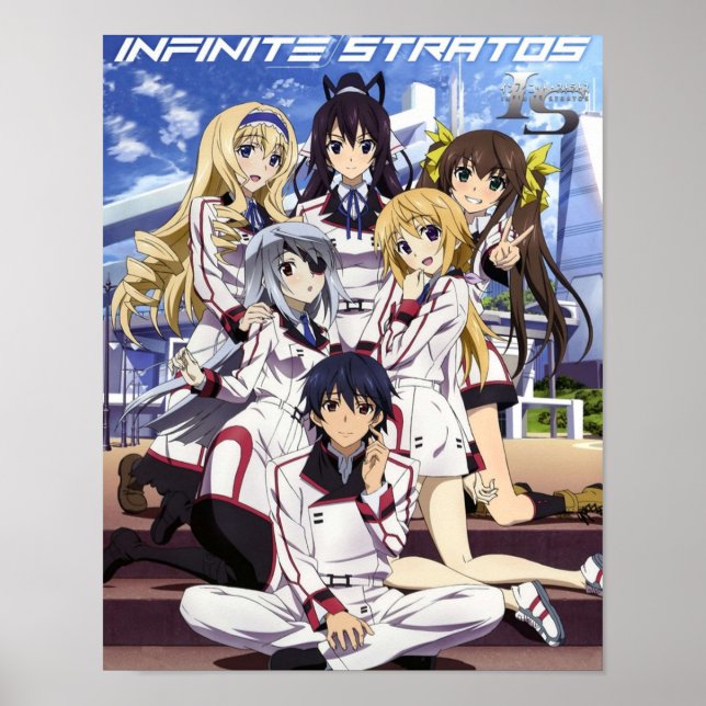 Infinite Stratos Poster (Front)